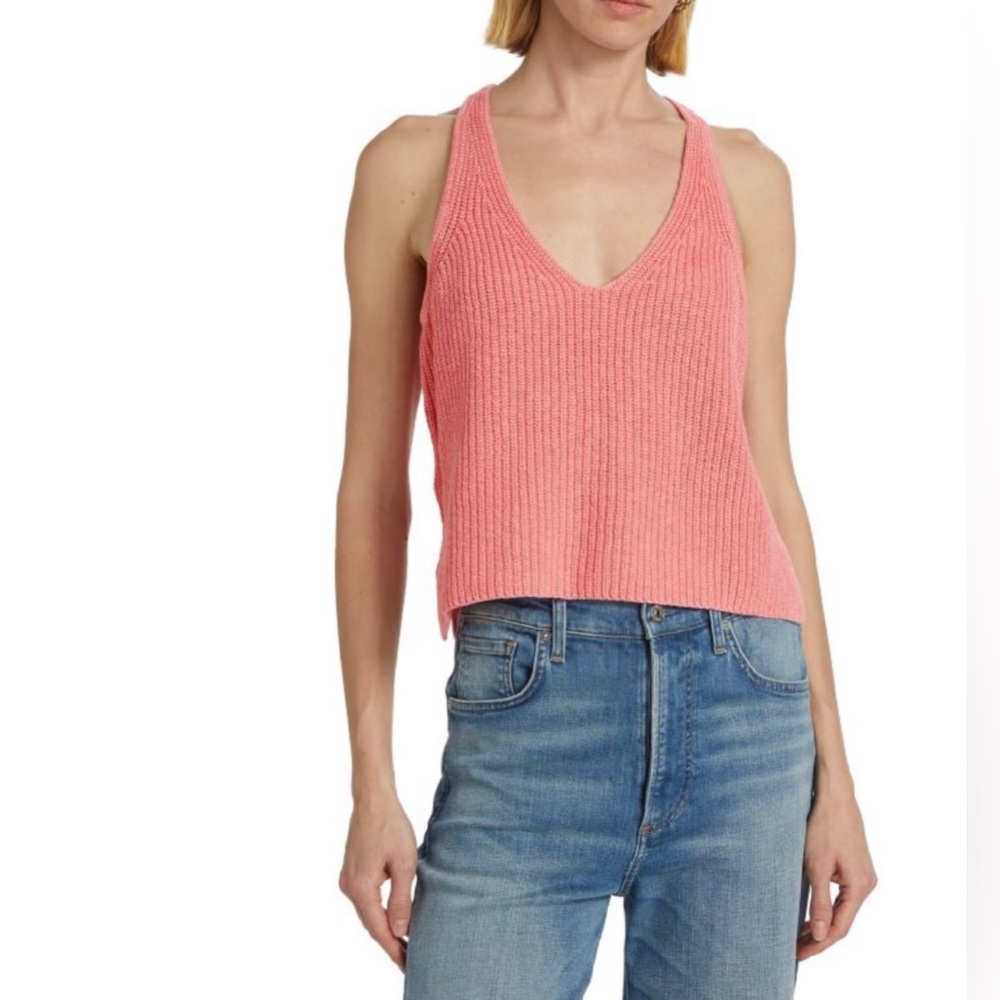 Splendid Pink Knit Women's Top